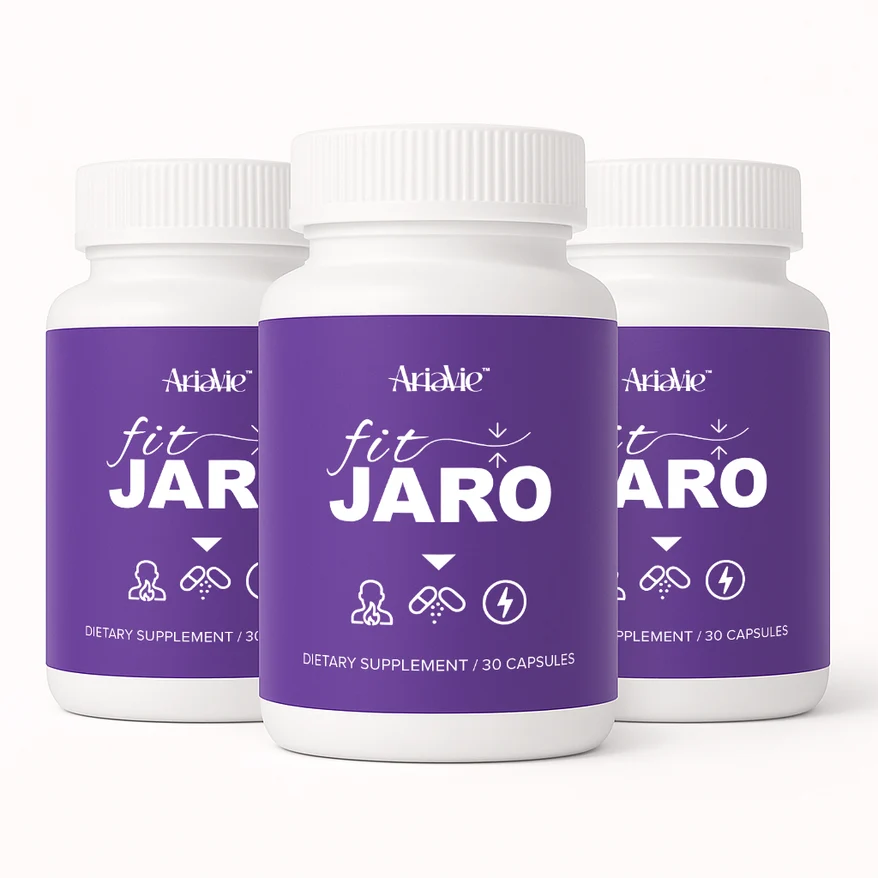 Fitjaro 3 bottle daily wellness bundle for healthy weight management metabolic balance and sustained everyday vitality